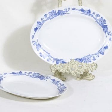 Arabia n5625 vadit, 2 kpl, suunnittelija , soikea, kuparipainokoriste
