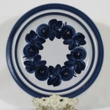 Arabia Anemone vati, käsinmaalattu, suunnittelija Ulla Procope, käsinmaalattu, suuri, signeerattu