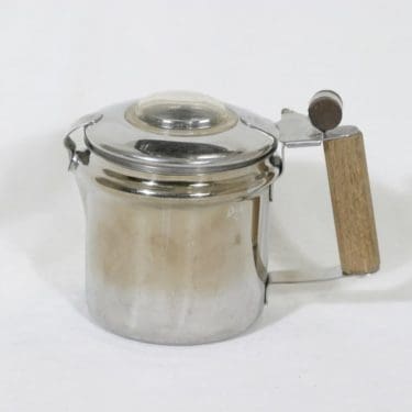 El-rod Maija pulputuskahvinkeitin, 0,75 l, suunnittelija , 0,75 l, pieni, kromattu