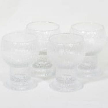 Iittala Kekkerit lasit, 50 cl, 4 kpl, suunnittelija Timo Sarpaneva, 50 cl