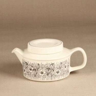 Arabia Krokus teekaadin, 1,3 l, suunnittelija Esteri Tomula, 1,3 l, serikuva