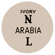 Arabian tehtaan värileima Ivory fajanssi