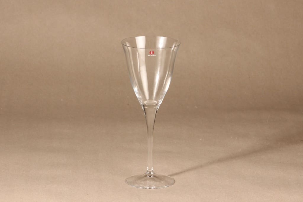 Iittala Fiore olutlasi, jalallinen, suunnittelija Mikko Karppanen, jalallinen, jalallinen