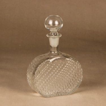 Riihimäen lasi Flindari koristepullo, 50 cl, suunnittelija Nanny Still, 50 cl