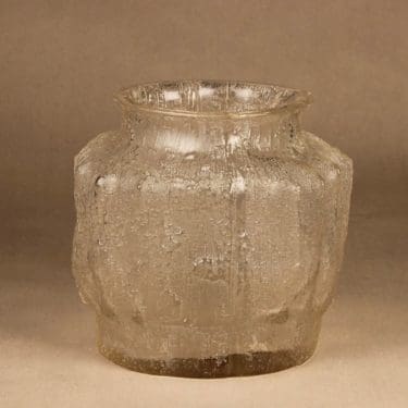 Iittala Finlandia maljakko, signeerattu, suunnittelija Timo Sarpaneva, signeerattu, massiivinen