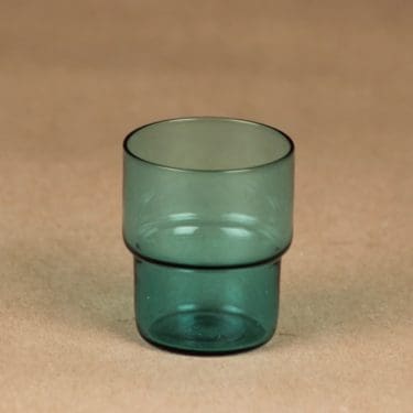 Nuutajärvi Pinottava lasi snapsilasi, 3 cl, suunnittelija Saara Hopea, 3 cl