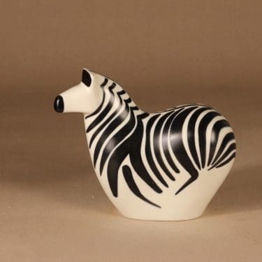 Arabia Seepra figuuri, signeerattu, suunnittelija Lillemor Mannerheim-Klingspor, signeerattu, WWF, seepra