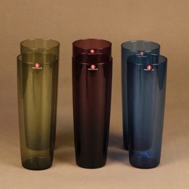 Iittala 2204 mehulasi, 30 cl, 6 kpl, suunnittelija Tapio Wirkkala, 30 cl