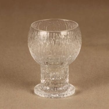 Iittala Kekkerit Paukku lasi, 10 cl, suunnittelija Timo Sarpaneva, 10 cl