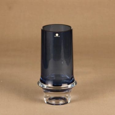 Iittala maljakko, signeerattu, suunnittelija Tapio Wirkkala, signeerattu