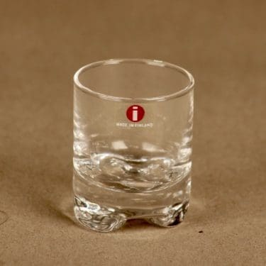 Iittala Gaissa snapsilasi suunnittelija Tapio Wirkkala