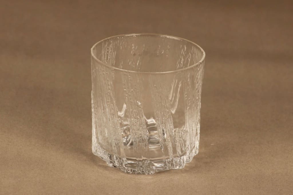 Iittala Kuura viskilasi, 34 cl, suunnittelija Tapio Wirkkala, 34 cl