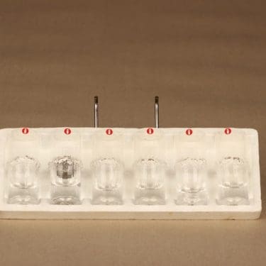 Iittala Niva snapsilasi, 3 cl, 6 kpl, suunnittelija Tapio Wirkkala, 3 cl