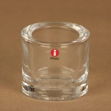 Iittala Kivi tuikkulyhty, kirkas, suunnittelija Heikki Orvola,