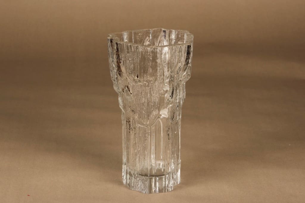 Iittala 3429 maljakko, kirkas, suunnittelija Tapio Wirkkala, kuva 2