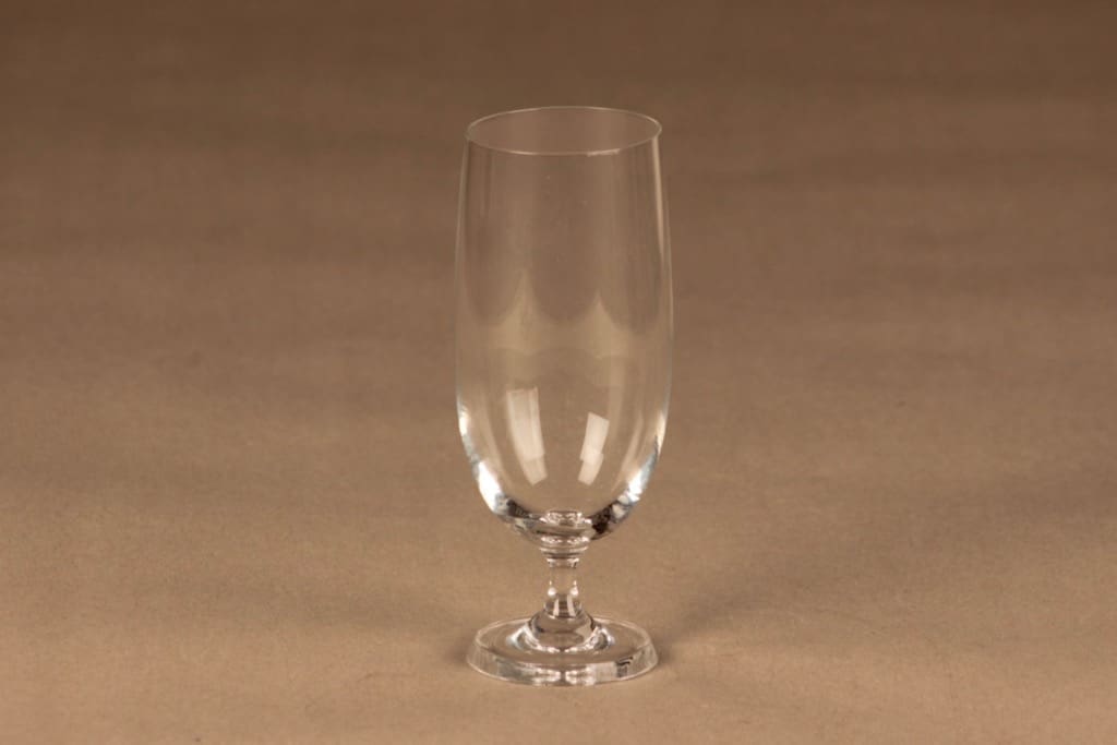 Iittala Seitsemän aurinkoa kuohuviinilasi, kirkas, suunnittelija Tapio Wirkkala,