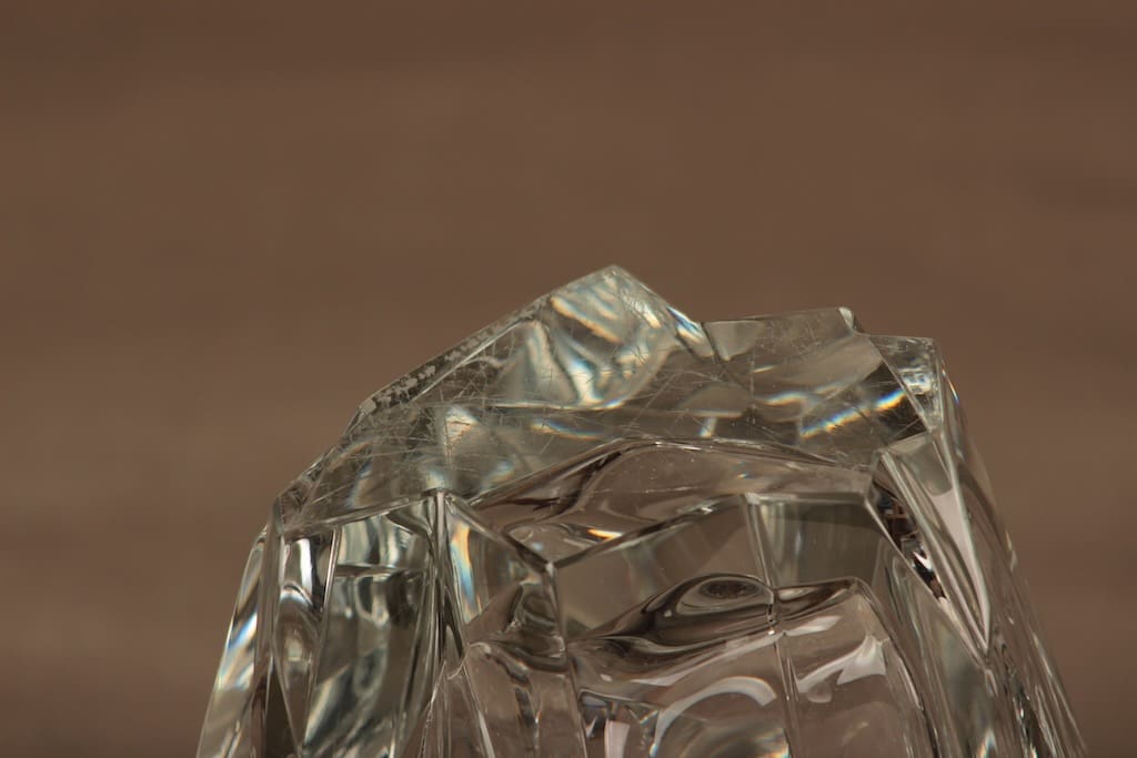 Iittala Jäävuori taide-esine, signeerattu, suunnittelija Tapio Wirkkala, signeerattu, signeerattu kuva 6