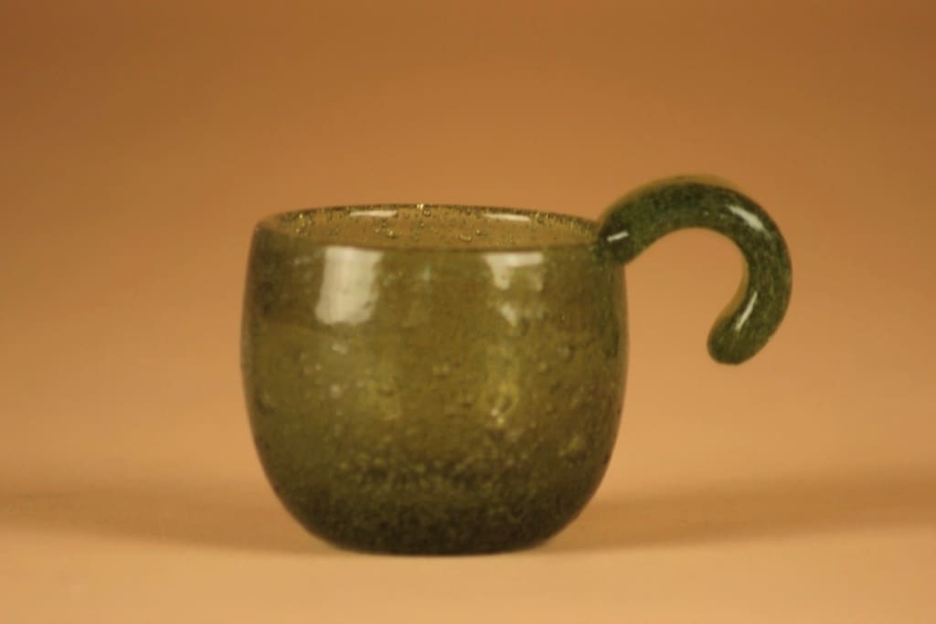 Nuutajärvi Iglu kuksa, vihreä, suunnittelija Oiva Toikka,